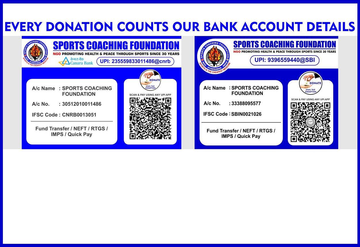 Donation Bank Details